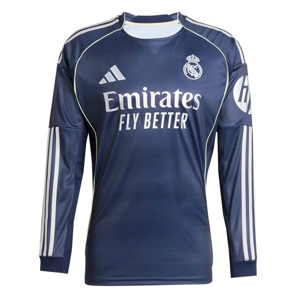 Tailandia Camiseta Real Madrid 2ª ML 2025 2026
